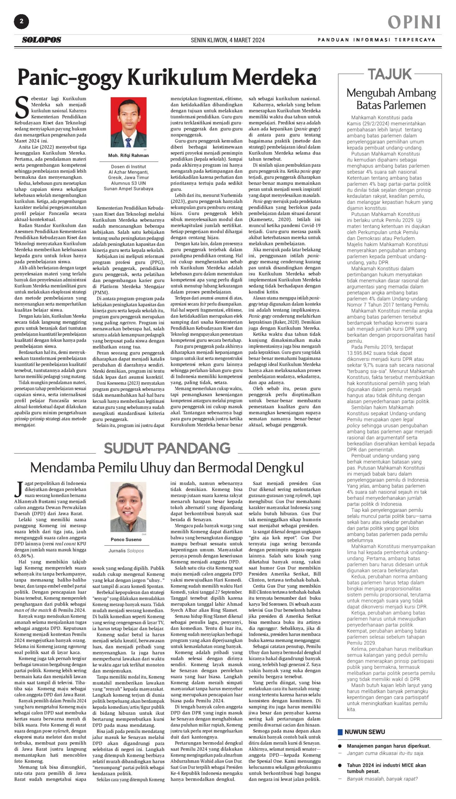 koran solopos