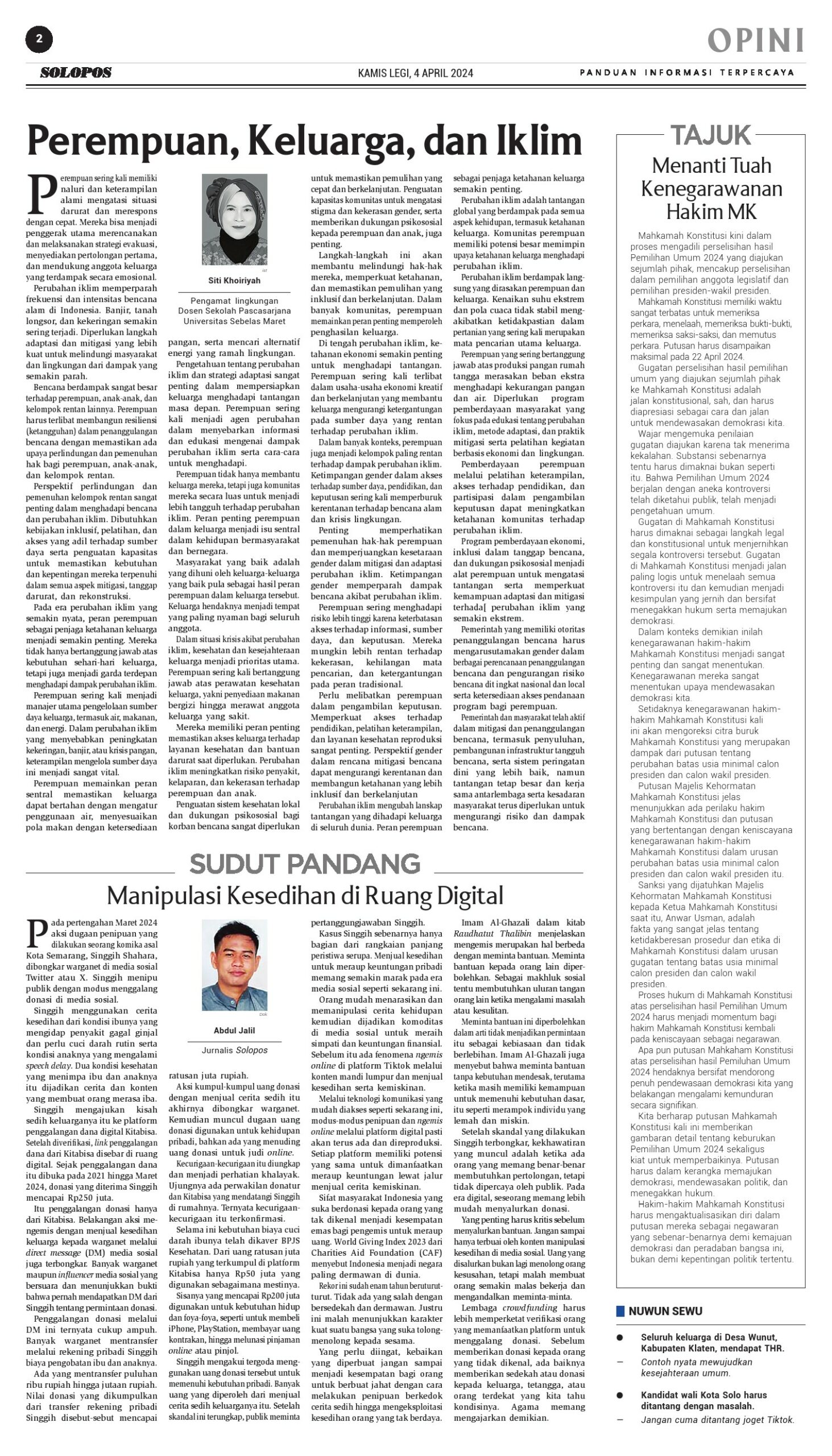 koran solopos