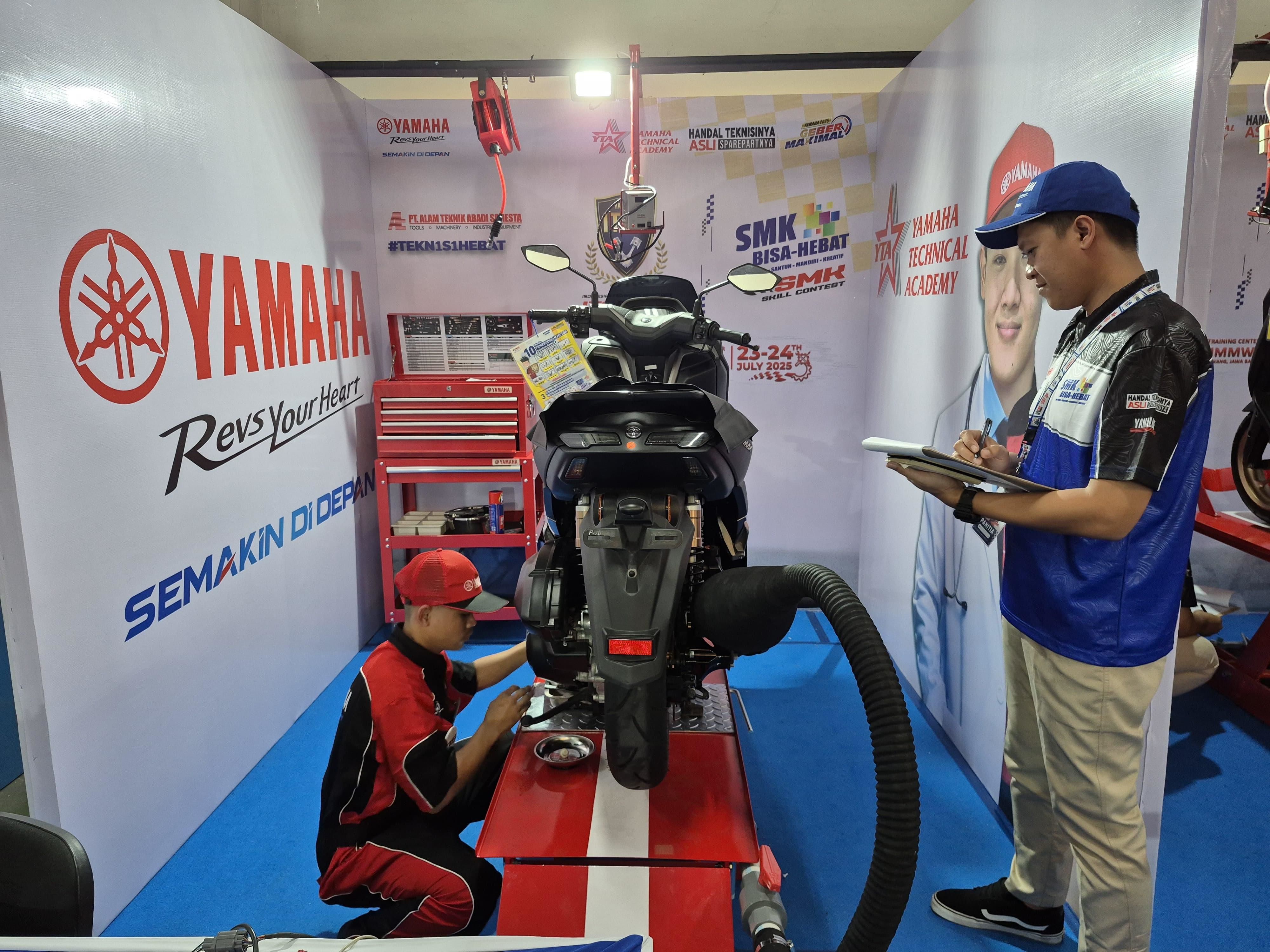 Tahapan seleksi Indonesia Technician Grand Prix (ITGP) 2025. (Istimewa/Yamaha)