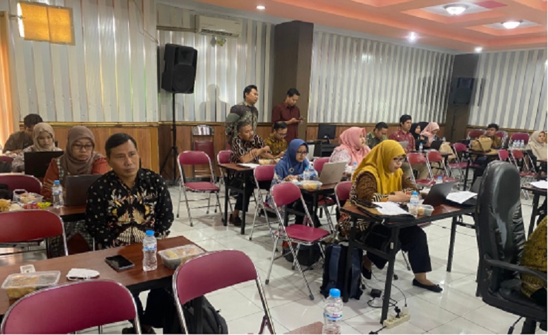 Peserta  Seminar Nasional Teknologi Informasi dan Bisnis (SENATIB) 2025 yang digelar UDB Surakarta, Sabtu (26/7/2025). (Istimewa/UDB Surakarta)