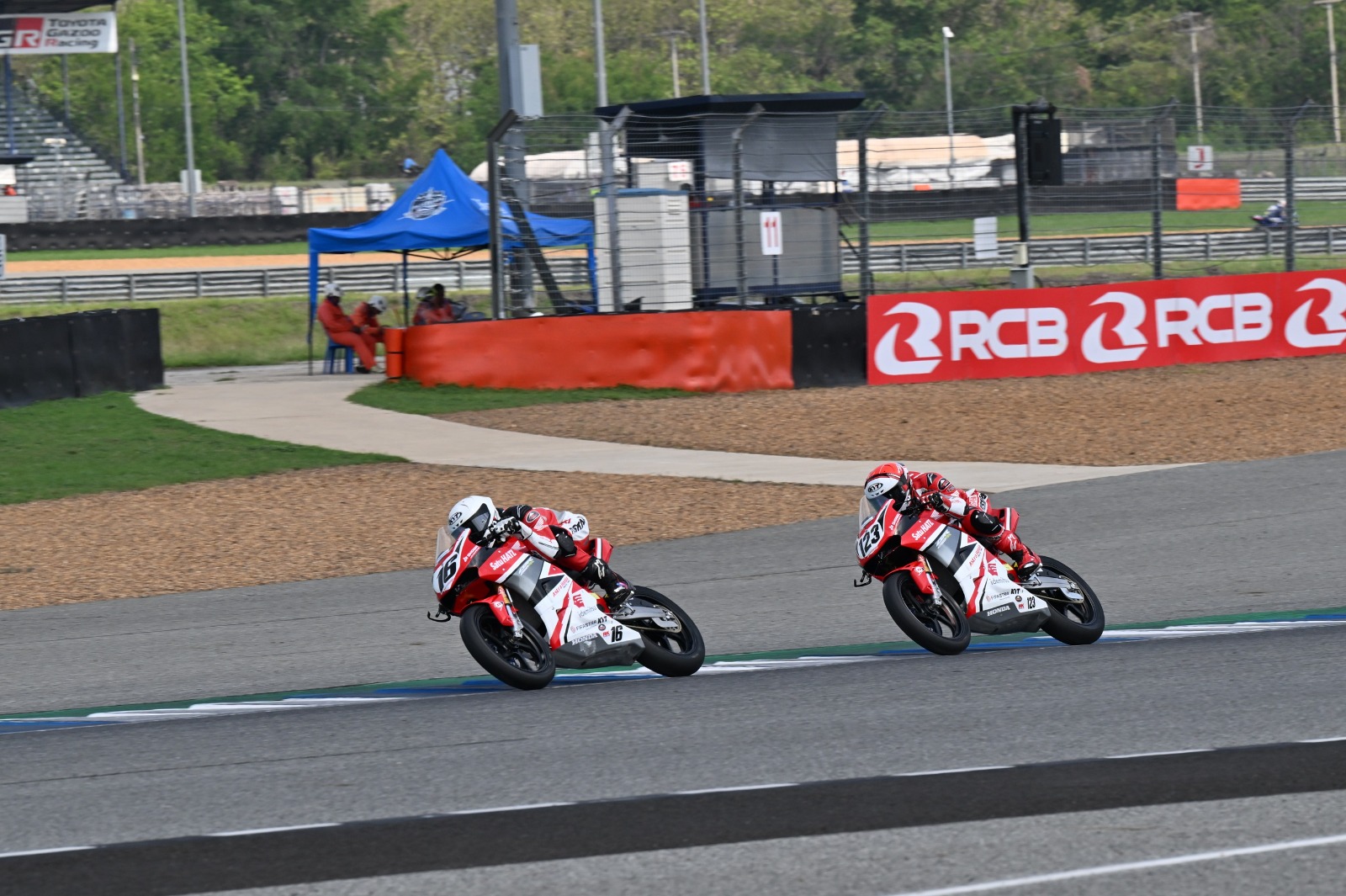 Mengandalkan keunggulan lini CBR series yaitu CBR250RR, CBR600RR, dan CBR1000RR-R, para pembalap binaan Astra Honda siap hadir dengan determinasi penuh di Mobility Resort Motegi, Jepang. (Istimewa)